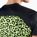 Herren HYDROGEN Panther Tech Tee schwarz/gelb Tennisshirt 4