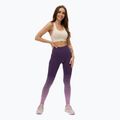 Damen-Leggings Gym Glamour Ombre lila 282 2