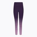 Damen-Leggings Gym Glamour Ombre lila 282 7