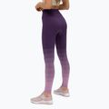 Damen-Leggings Gym Glamour Ombre lila 282 3