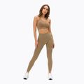 Damen Leggings Gym Glamour push up beige 312 2