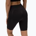 Damen Trainingsshorts Gym Glamour Bikers push up schwarz 315 3