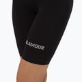 Damen Trainingsshorts Gym Glamour Bikers push up schwarz 315 4