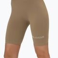 Damen Trainingsshorts Gym Glamour Bikery push up beige 316 4