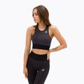Damen Trainings-BH Gym Glamour Top Snake grau 366