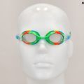 Kinderschwimmbrille TYR Swimple Tie Dye Non-Mirrored klar/ grün/ orange 8