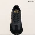 EA7 Emporio Armani Schwarz & Weiß Vintage dreifach schwarz / gold Schuhe 14