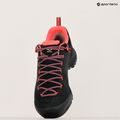 Salewa Wildfire Leather GTX Damen Wanderschuhe schwarz/fluo koralle 16