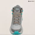Herren-Wanderschuhe HOKA Trail Code GTX galactic grey/electric aqua 15