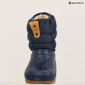 Crocs Classic Neo Puff Boot Kleinkind Schneestiefel navy/gum 9