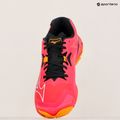 Mizuno Wave Lightning Z8 Volleyballschuhe strahlend rot/ weiß/ Karotte curl 9