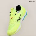 Herren Handballschuhe Mizuno Wave Stealth 6 neo limette/schwarz/splish splash 9