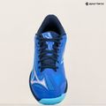 Herren Tennisschuhe Mizuno Wave Exceed Light 2 AC mugen Blau/Weiß/Flussblau 11