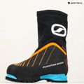 Hochgebirgsschuhe Bergstiefel Herren SCARPA Phantom 6000 black/ bright orange 19