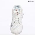 Volleyballschuhe Damen Mizuno Wave Voltage 2 Mid white/aleutian/cloud pink 9