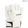 Skihandschuhe Herren Descente 5 Finger Leather white 7