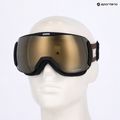 Skibrille UVEX Downhill 2100 CV black matt/mirror cooper green 7