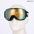 Skibrille UVEX Downhill 2100 CV Race black matt/mirror gold clear 7
