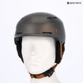 Skihelm Giro Trig Mips metallic coal tan 8