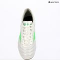 Fußballschuhe Herren Mizuno Morelia II Elite Md white/neon green/galaxy silver 10
