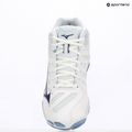 Volleyballschuhe Mizuno Wave Voltage 2 Mid white/bellwether blue/bel air blue 10