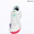 Volleyballschuhe Kinder Mizuno Lightning Star Z7 white/violet indigo/camellia rose 11