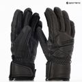 Skihandschuhe Herren Descente 5 Finger Leather black 7