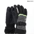 Skihandschuhe Reusch Outset R-Tex XT black/black melange/neon green 11