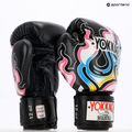 Herren Boxhandschuhe YOKKAO Flames schwarz 8