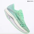 Laufschuhe Herren Mizuno Wave Rebellion Flash 2 neo mint/vintage indigo/hint of mint 9