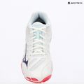 Volleyballschuhe Mizuno Wave Voltage 2 white/violet indigo/camellia rose 9