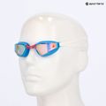Schwimmbrille SWANS Valkyrie SR-72M PAF AB sky blue/ ruby mirror 7