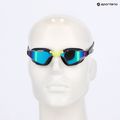 Schwimmbrille SWANS Valkyrie SR-72M PAF AB smoke/ emerald mirror 7