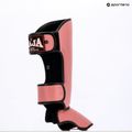 Schienbein- und Fußschützer RAJA BOXING Lightweight Shin Guards Genuine Leather pink 8