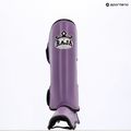 Schienbein- und Fußschützer RAJA BOXING Lightweight Shin Guards Genuine Leather purple 8