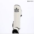 Schienbein- und Fußschützer RAJA BOXING Lightweight Shin Guards Genuine Leather white 8
