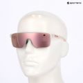 Tifosi Sanctum satinierte Sonnenbrille klar/rosa Spiegel 6