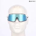 Sonnenbrille Tifosi Rail Race Clarion matte white/clarion blue/clear 8