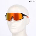 Tifosi Stash Clarion schwarz/orange fade/orange/ac rot/klar Sonnenbrille 8