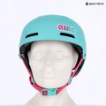 Giro Dime FS matt schreiend teal Kinder Fahrradhelm 7