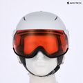 Skihelm Giro Aria Spherical S2 matt white/vivid cooper 10