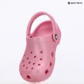 Crocs Classic Glitter Clog Kinder Flip Flops rosa Tweed Glitter 8