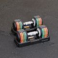 Verstellbare Hantelset TREXO 2 x 5 kg multicolor 8