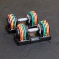 Verstellbare Hantelset TREXO 2 x 10 kg multicolor 13