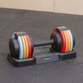 Verstellbare Hantel TREXO 25 kg multicolor 12