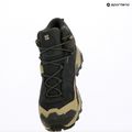 Herren-Trekking-Stiefel Salomon X Ultra 5 MID GTX Torf / grau grün / blau Nächte 11