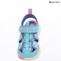 SKECHERS Kindersandalen Play Scene Splash Cute Crew türkis/lavendel 12