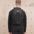 Tourenrucksack KADVA Laptopfach Schritt 25 l schwarz 13