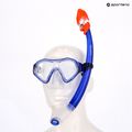 AQUASTIC Shelly Kinderschnorchelset Maske + Schnorchel dunkelblau 12