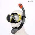 AQUASTIC Shoal Schnorchelset Maske + Schnorchel grau 12